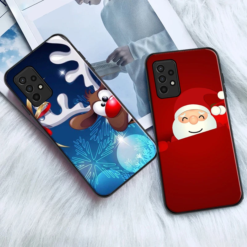 Merry Christmas Silicone Phone Case For Samsung Galaxy 42 4G 5G A51 4G 5G A52 4G 5G A71 4G 5G A72 4G 5G Funda Soft Back Cover
Merry Christmas Silicone Phone Case For Samsung Galaxy 42 4G 5G A51 4G 5G A52 4G 5G A71 4G 5G A72 4G 5G Funda Soft Back Cover