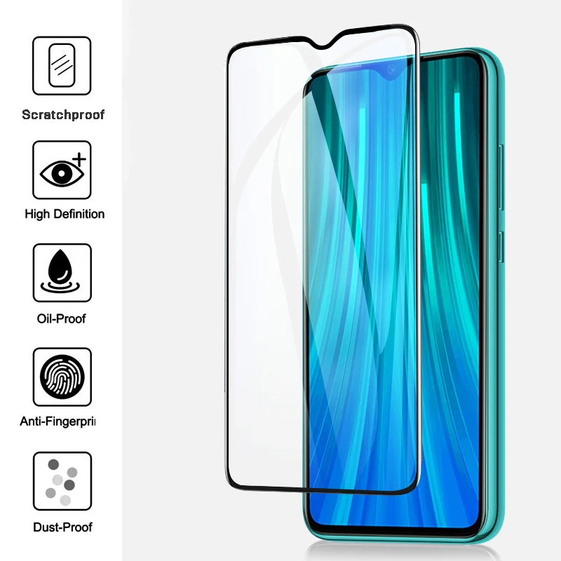 3D закаленное стекло просо Redmi Note 8 Pro протектор для 5 plus 5A de стеклянная пленка redmi 6 7