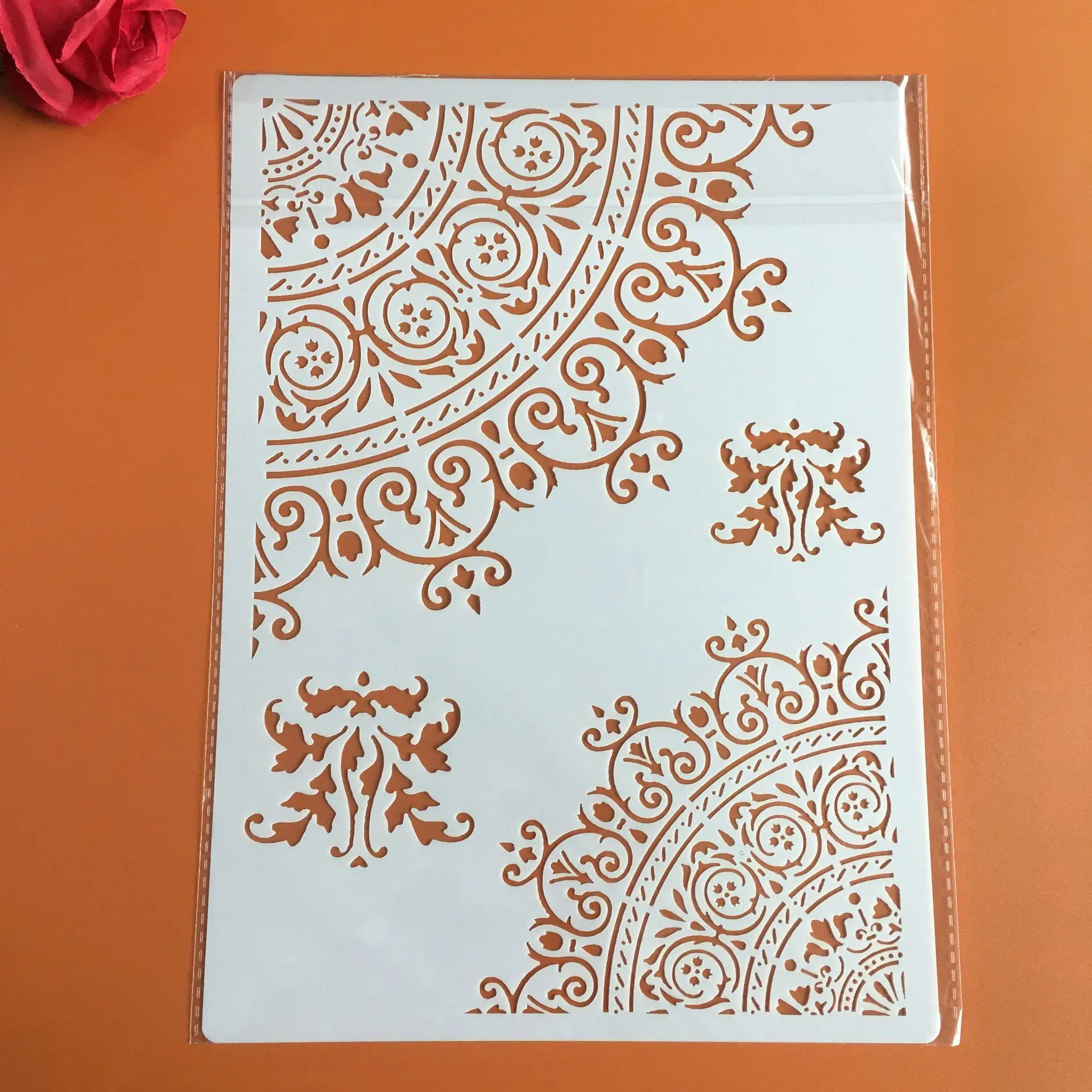 A4 29 * 21cm Mandala DIY Stencils Wall Painting Scrapbook Coloring Embossing Album Decorative Paper Card Template,wall
A4 29 * 21cm Mandala DIY Stencils Wall Painting Scrapbook Coloring Embossing Album Decorative Paper Card Template,wall