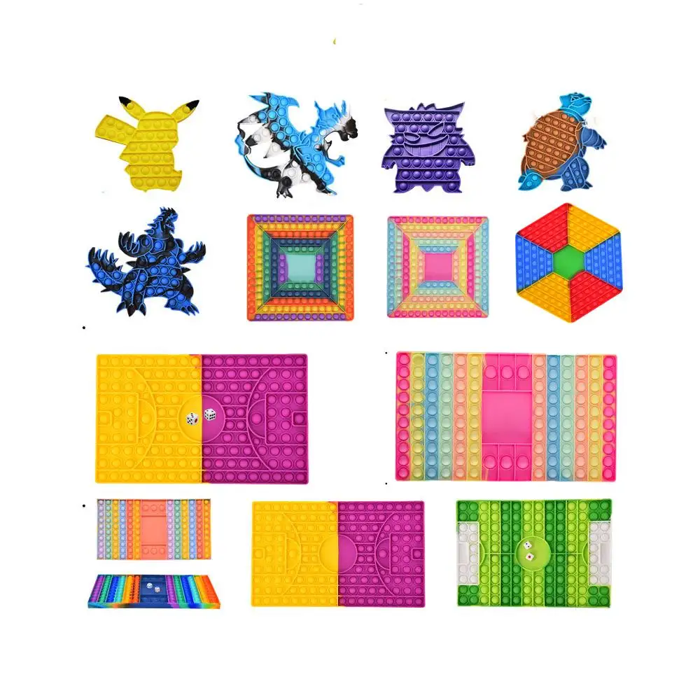 Pop It Fidget Toy Pikachu Football Field Rainbow Color Push Bubble Stress Relief Toys For Adults Kids Toys Christmas Gifts
Pop It Fidget Toy Pikachu Football Field Rainbow Color Push Bubble Stress Relief Toys For Adults Kids Toys Christmas Gifts