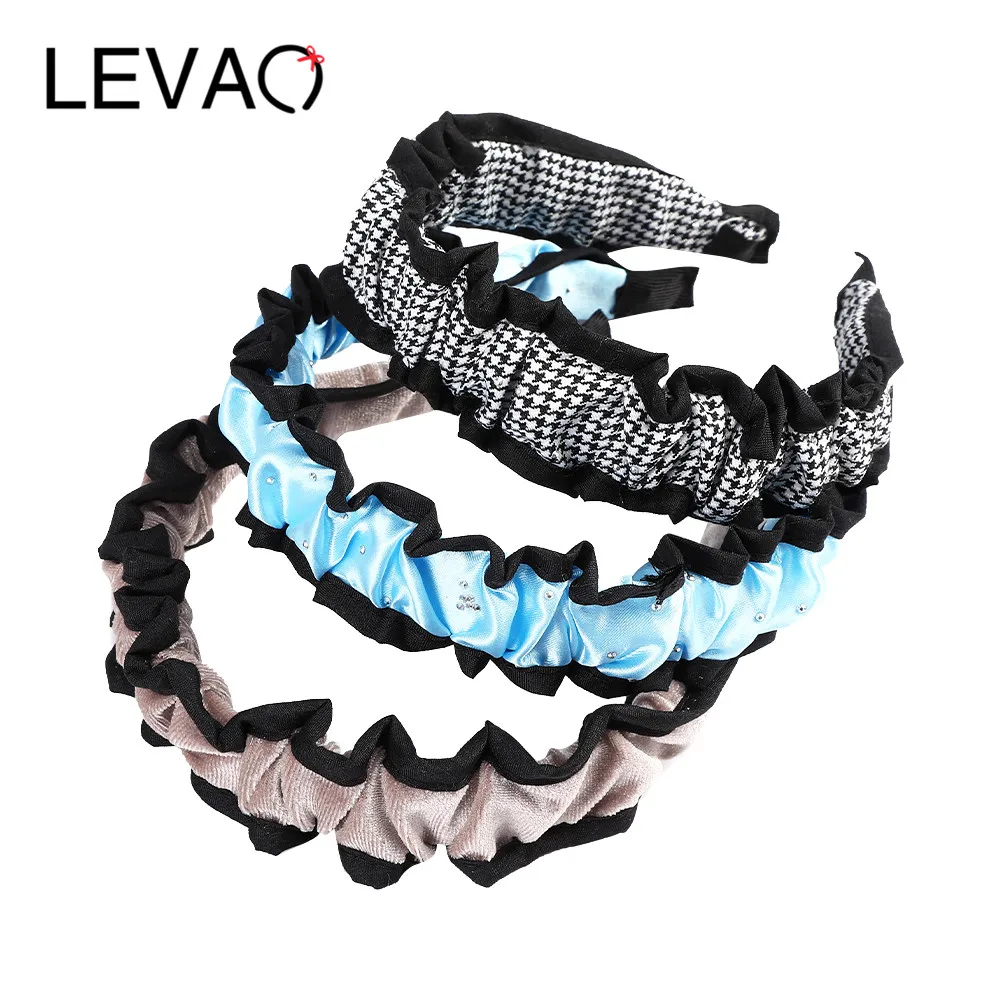 Новинка 2021, обручи для волос LEVAO, тканевые осенние/женские яркие элегантные обручи для волос, обручи для волос, аксессуары для волос
Новинка 2021, обручи для волос LEVAO, тканевые осенние/женские яркие элегантные обручи для волос, обручи для волос, аксессуары для волос