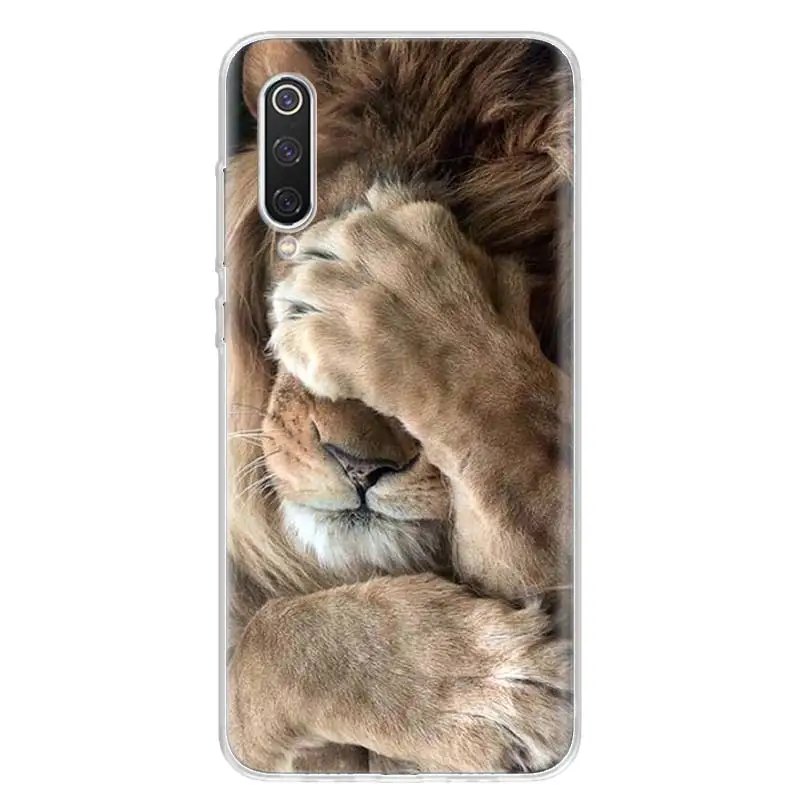 Чехол с изображением Льва Альфа мальчика Cub King чехол животных для Xiaomi Poco X3 NFC M3 F3 F1