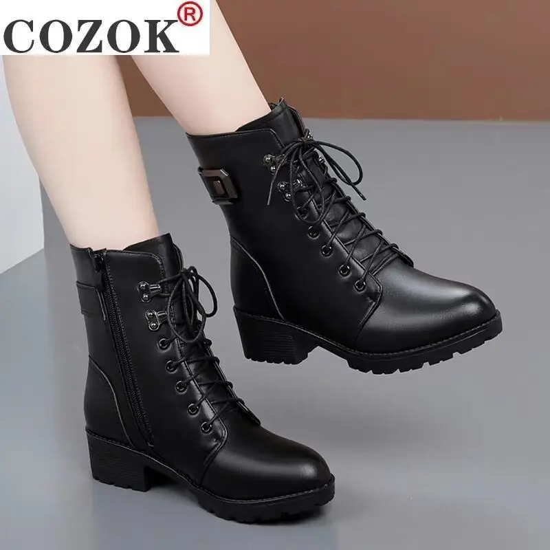 Ankle Boots Women Winter New 2021 Wool Warm Non-slip Ladies' Boots Large Size 41 42 43 Winter Snow Boots fgb678
Ankle Boots Women Winter New 2021 Wool Warm Non-slip Ladies' Boots Large Size 41 42 43 Winter Snow Boots fgb678