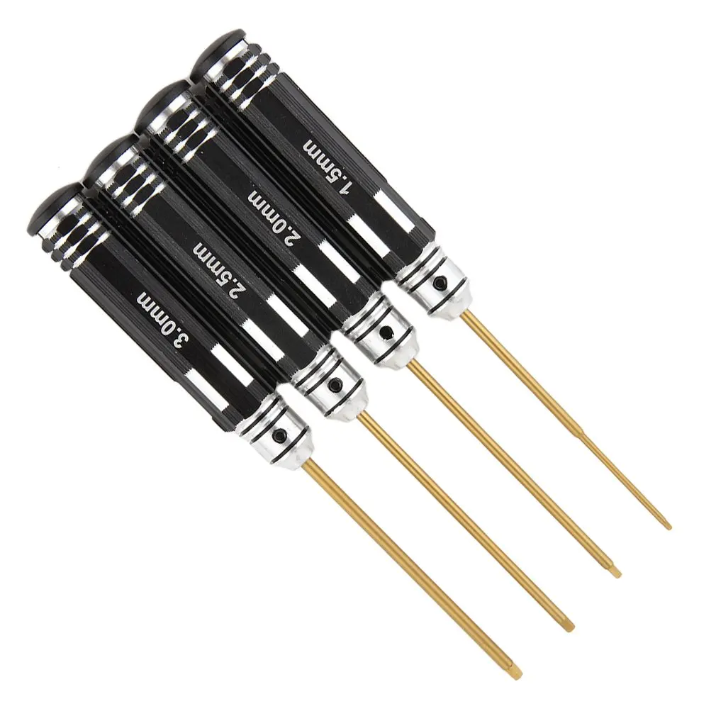Toys High Grade White steel/Titanium Plating 4Pcs Hex Screwdriver Screw Driver Tool Kit Set For RC Car Aircraft Other Toys
Toys High Grade White steel/Titanium Plating 4Pcs Hex Screwdriver Screw Driver Tool Kit Set For RC Car Aircraft Other Toys