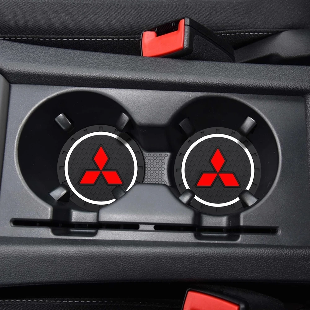 2 шт. внешние силиконовые противоскользящие подставки для Mitsubishi Asx Lancer Pajero Outlander