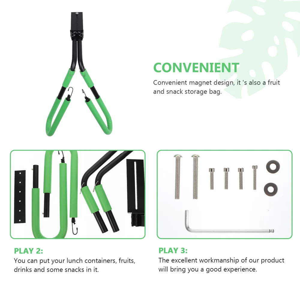 1 Set Bike Surfboard Rack Wake Board Carrier Surfboard Bracket (Green)
1 Set Bike Surfboard Rack Wake Board Carrier Surfboard Bracket (Green)