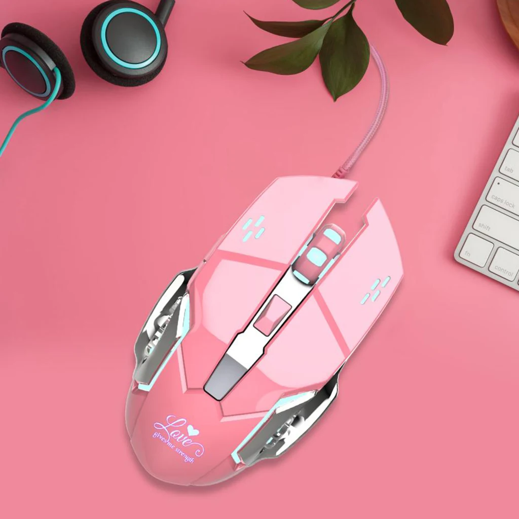 3200 DPI LED Optical Girl Pink Gaming USB Wired Mouse Gamer 4-Level DPI 3200dpi Gaming Mouse Optical Computer Mouse
3200 DPI LED Optical Girl Pink Gaming USB Wired Mouse Gamer 4-Level DPI 3200dpi Gaming Mouse Optical Computer Mouse