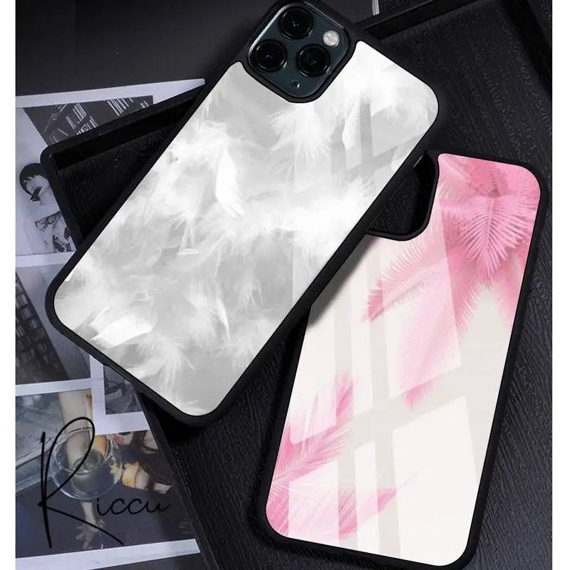 Luxurious feathers Phone Case Rubber for iphone 11 12 13 Pro Max XS 8 7 6 6S Plus X 5S SE 2020 XR iphone 13 Pro phone Covers
Luxurious feathers Phone Case Rubber for iphone 11 12 13 Pro Max XS 8 7 6 6S Plus X 5S SE 2020 XR iphone 13 Pro phone Covers