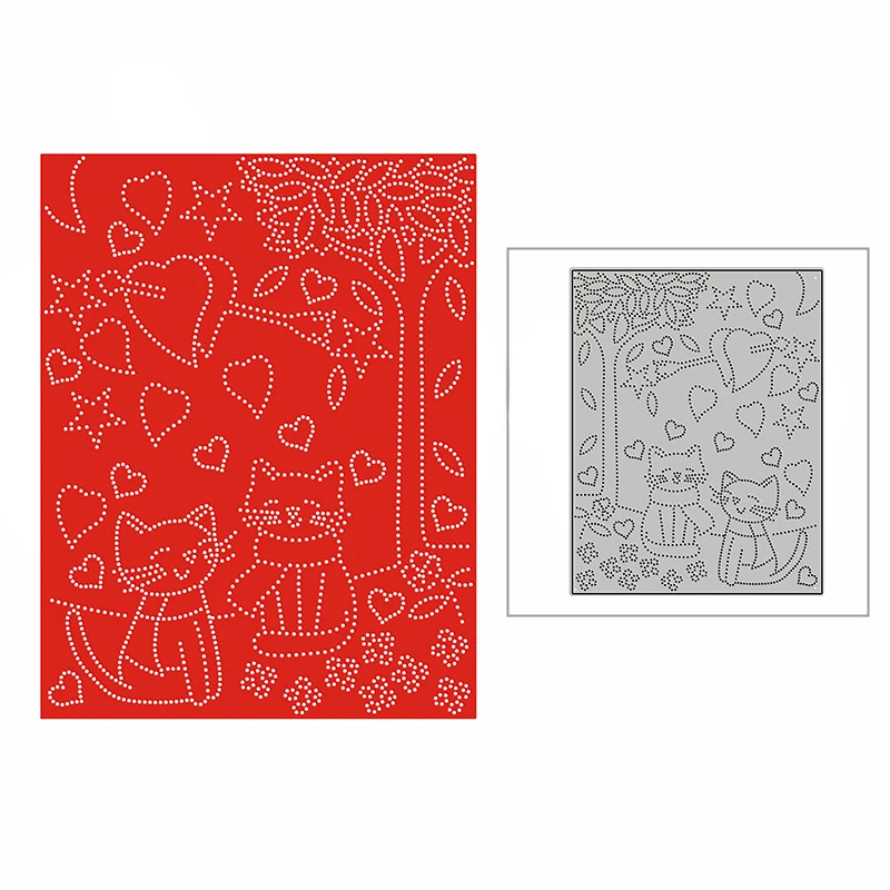 New Sweet Love Kitty DIY Craft 2021 Metal Cutting Dies for Scrapbooking and Card Making Embossing Background Plate Mold No Stamp
New Sweet Love Kitty DIY Craft 2021 Metal Cutting Dies for Scrapbooking and Card Making Embossing Background Plate Mold No Stamp