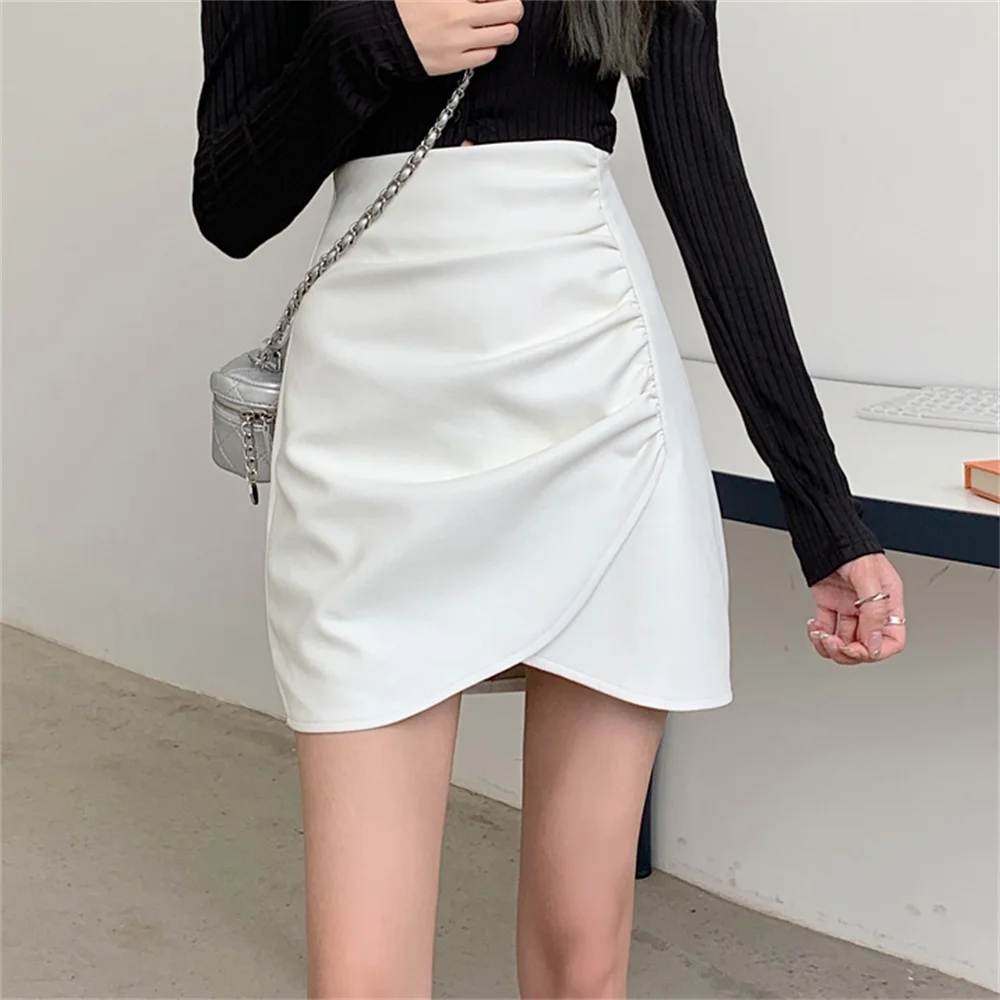 Party Mujer PU New Mini Skirts Lady Hot Girls Bodycon OL Slim High Waist Sexy Casual Autumn 2022 Femme Fashion Prom
Party Mujer PU New Mini Skirts Lady Hot Girls Bodycon OL Slim High Waist Sexy Casual Autumn 2022 Femme Fashion Prom