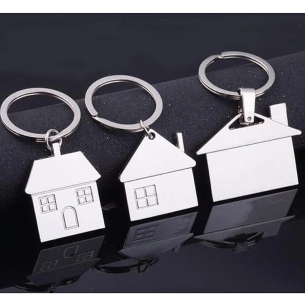 Keyring Silver Metal House Shape Shiny Key Ring Chain Brand New Fashion Car Key Ring Jewelry For Men Women Bag Pendant
Keyring Silver Metal House Shape Shiny Key Ring Chain Brand New Fashion Car Key Ring Jewelry For Men Women Bag Pendant