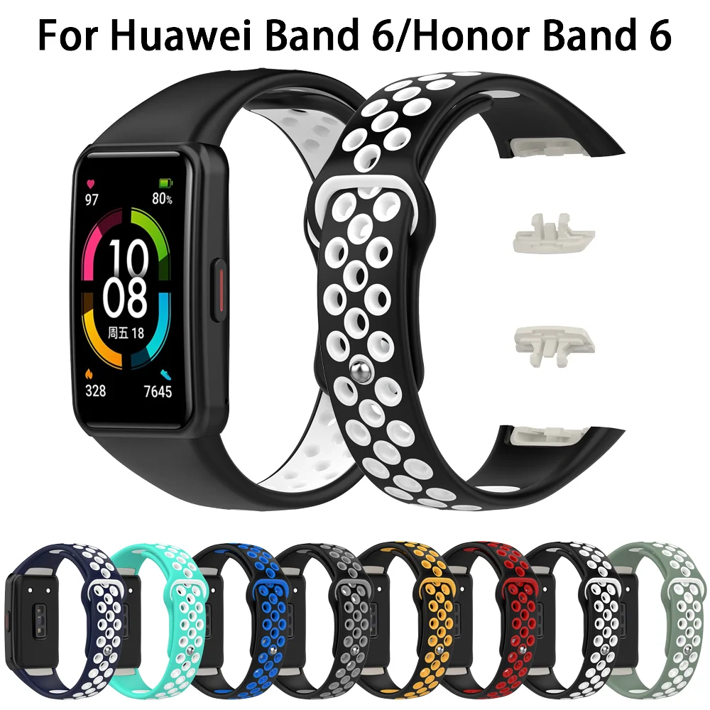 For Huawei Band 6 Strap Breathable Sport Replacement Strap Smart Watchband Bracelet for huawei band6 honor band 6 Watch Strap
For Huawei Band 6 Strap Breathable Sport Replacement Strap Smart Watchband Bracelet for huawei band6 honor band 6 Watch Strap