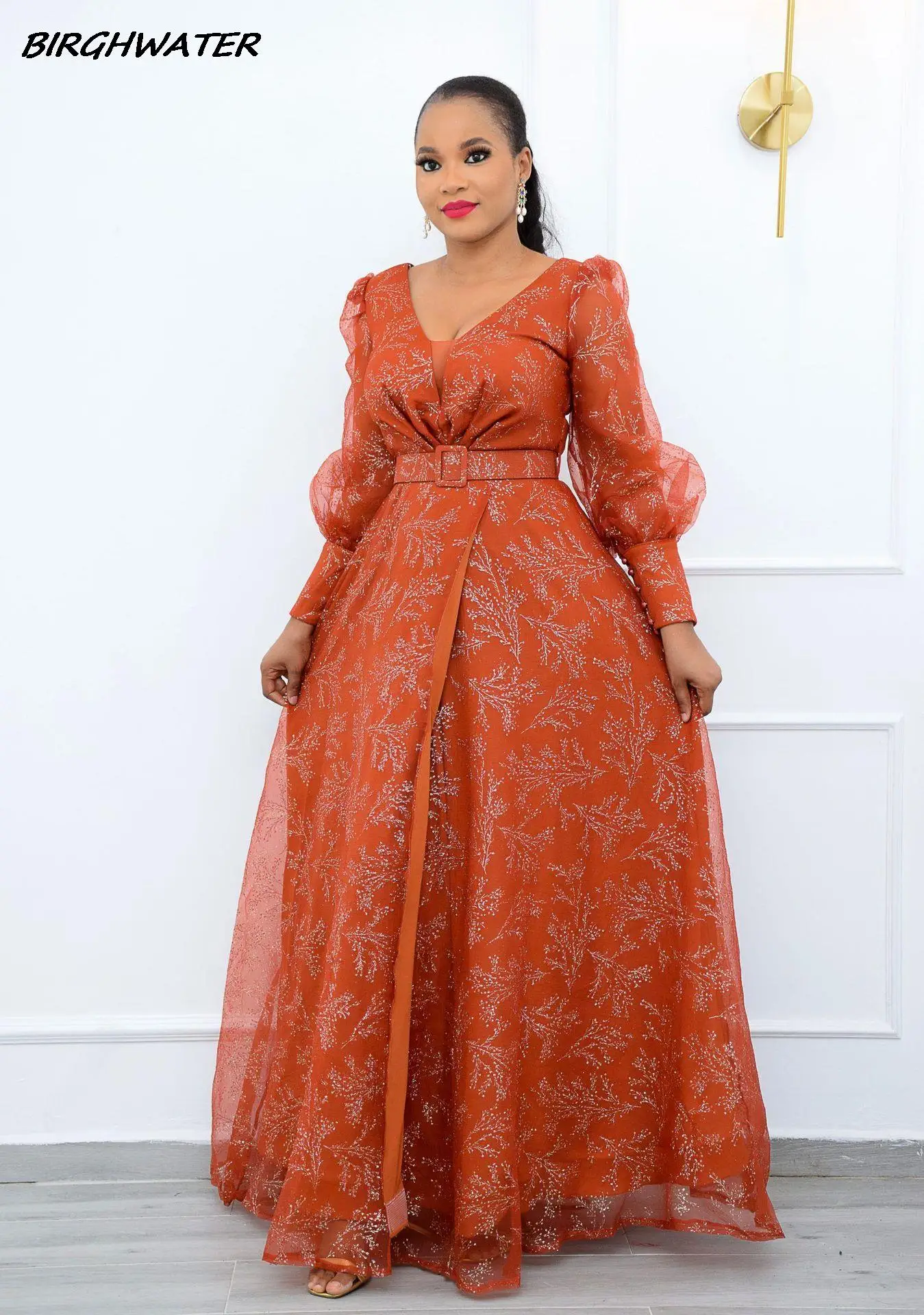 African Dresses for Women Plus Size Long Sleeve V-neck Long Dress Maxi Dress African Autumn 2021 Elegant Women Clothes
African Dresses for Women Plus Size Long Sleeve V-neck Long Dress Maxi Dress African Autumn 2021 Elegant Women Clothes