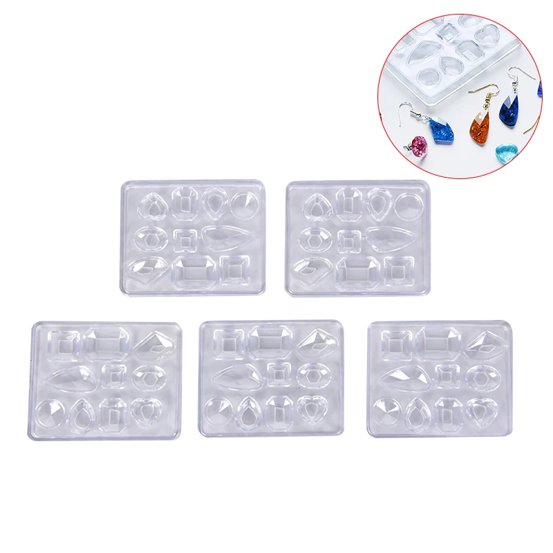 1pc Silicone Geometric Jewelry Mold Resin Molds DIY Jewelry Making Epoxy Pendant Tool Multi Styles UV Mold
1pc Silicone Geometric Jewelry Mold Resin Molds DIY Jewelry Making Epoxy Pendant Tool Multi Styles UV Mold