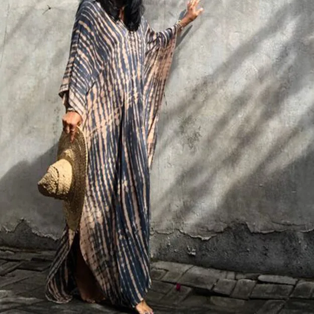 100% Cotton Bohemian Printed Women Beach Dress Bathing Suit Cover Up Summer Tunic For Woman Beachwear Robe de plage Kaftan
100% Cotton Bohemian Printed Women Beach Dress Bathing Suit Cover Up Summer Tunic For Woman Beachwear Robe de plage Kaftan
