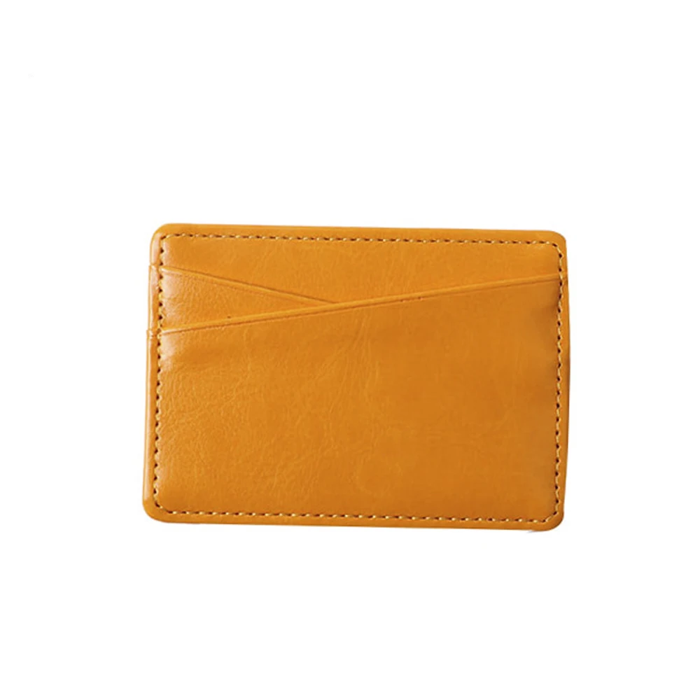 Women's Wallet High Quality PU Leather Men Credit Metal Card Case Mini ID Card Holder Small Purse Money Bag Female Coin Purse
Women's Wallet High Quality PU Leather Men Credit Metal Card Case Mini ID Card Holder Small Purse Money Bag Female Coin Purse