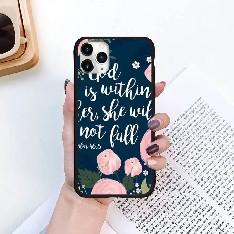Bible flower letter pattern Phone Cases for iPhone 11 12 pro XS MAX 8 7 6 6S Plus X 5S SE 2020 XR Luxury brand shell funda coque 
Bible flower letter pattern Phone Cases for iPhone 11 12 pro XS MAX 8 7 6 6S Plus X 5S SE 2020 XR Luxury brand shell funda coque