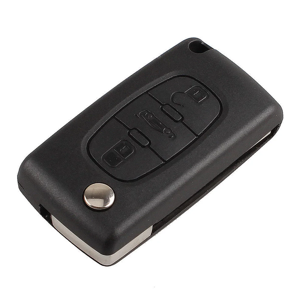 Чехол для автомобильного ключа с тремя кнопками Peugeot 107 / 207 307 407 308 607|blade blade|blade 3blade