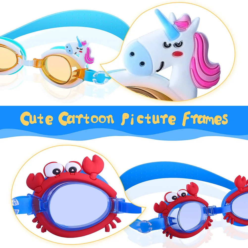 2Pcs Children Lovely Swim Eyewear Girls Colorful Cute Swimming Glasses Anti-Fog Anti-UV Kid Swim Goggles Silicone Diving Goggles 
2Pcs Children Lovely Swim Eyewear Girls Colorful Cute Swimming Glasses Anti-Fog Anti-UV Kid Swim Goggles Silicone Diving Goggles