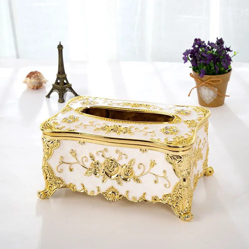 European-style luxury napkin box toilet tissue box family tissue box creative plastic car paper smoking box
European-style luxury napkin box toilet tissue box family tissue box creative plastic car paper smoking box