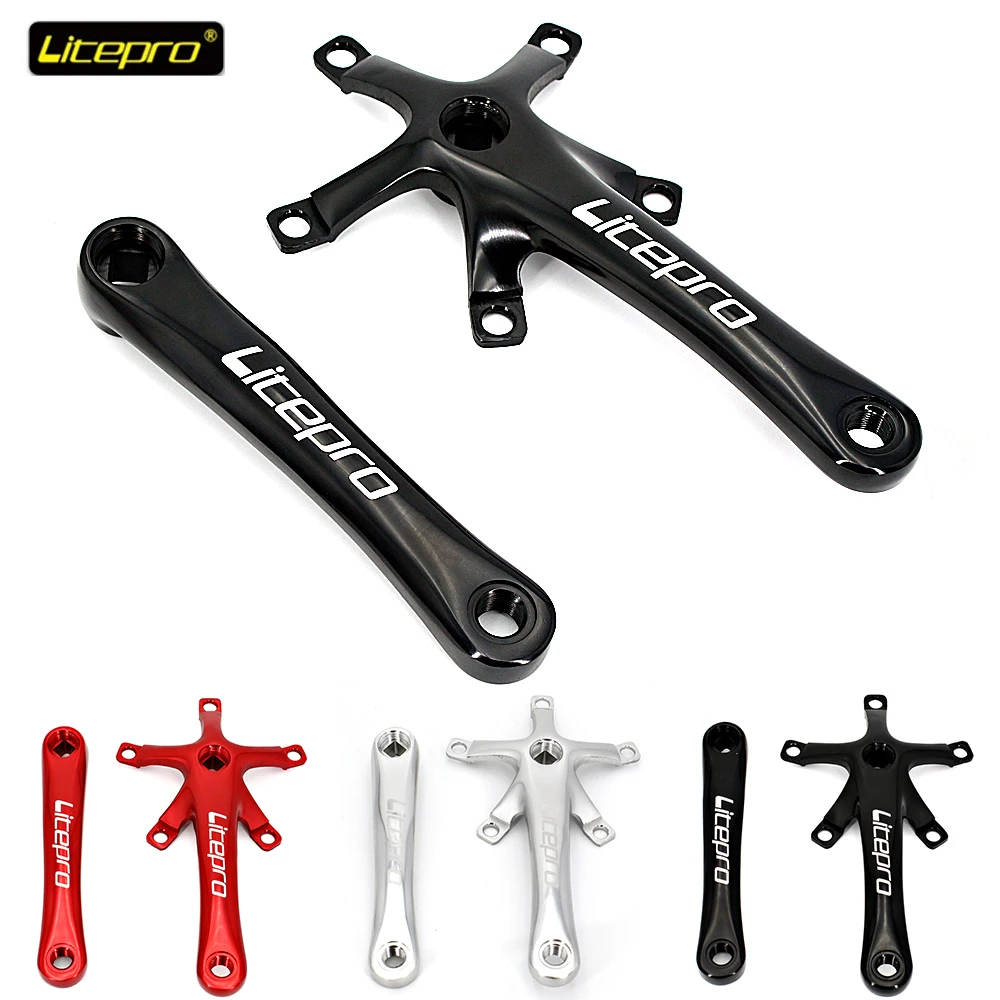Litepro Crankset 170mm For Folding Bike Crank Arms For Bicycle Crankset Bmx Parts Aluminum Alloy Crankset Bike Parts
Litepro Crankset 170mm For Folding Bike Crank Arms For Bicycle Crankset Bmx Parts Aluminum Alloy Crankset Bike Parts