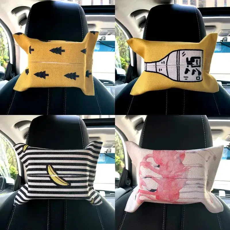 Tissue Box Car Armrest Sun Visor Car Cotton Linen Tissue Box Home Napkin Rack Creative Cute Personality Home Decoration Products
Tissue Box Car Armrest Sun Visor Car Cotton Linen Tissue Box Home Napkin Rack Creative Cute Personality Home Decoration Products