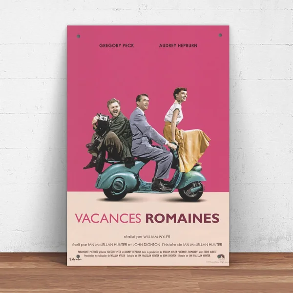 Римские праздники, классический фильм, металлическая жестяная вывеска, металлическая вывеска, металлический декор, настенный знак (20 см x 30 ...
Римские праздники, классический фильм, металлическая жестяная вывеска, металлическая вывеска, металлический декор, настенный знак (20 см x 30 ...