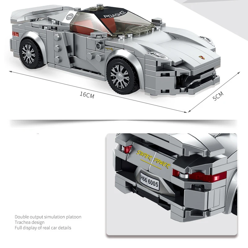 Gulo gulo 298Pcs High Tech Assembly Speed Mechanical Sports Car Model Sets Building Blocks Bricks Kids DIY Toys Birthday Gifts
Gulo gulo 298Pcs High Tech Assembly Speed Mechanical Sports Car Model Sets Building Blocks Bricks Kids DIY Toys Birthday Gifts