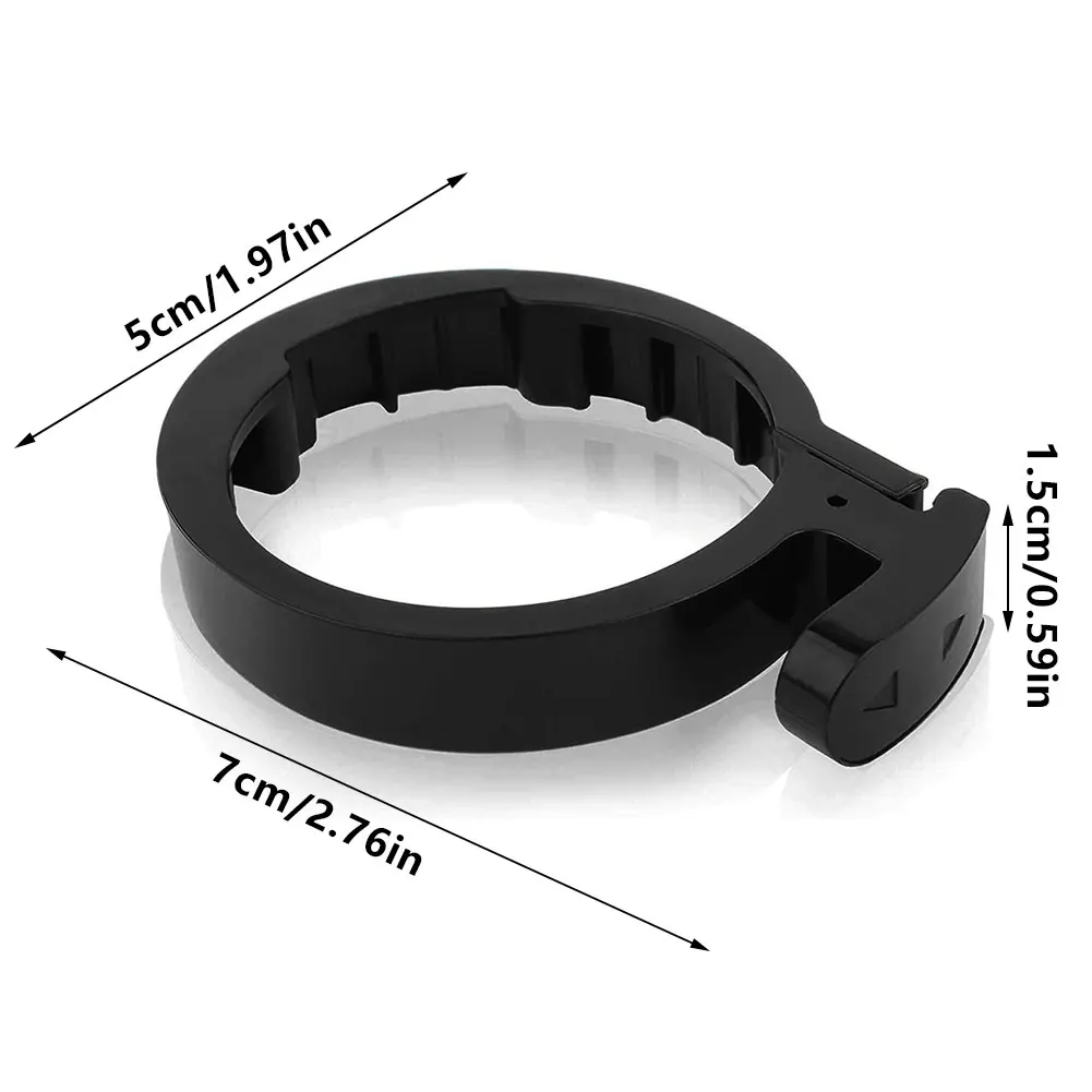 Scooter Locking Ring Folding Mechanism Front Round Ring And Buckle Retaining Ring Compatible With M365/PRO Electric Scooter