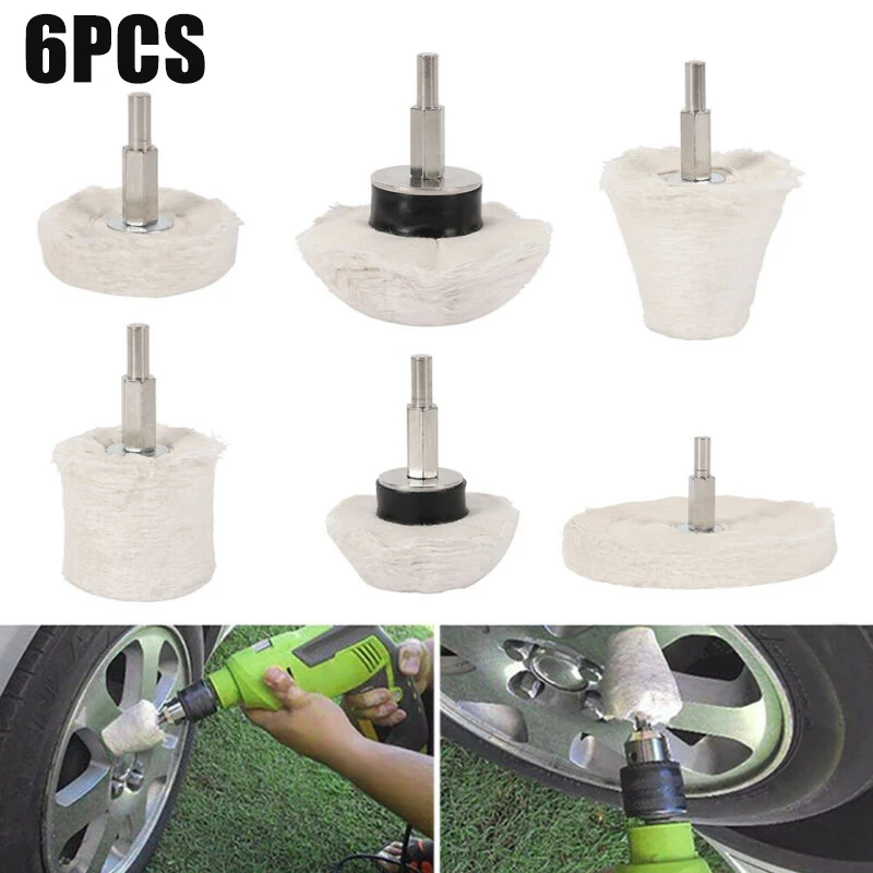 6pcs Polishing Buffing Pad Mop Wheel Drill Kit For Car Polisher Stainless Supply
6pcs Polishing Buffing Pad Mop Wheel Drill Kit For Car Polisher Stainless Supply