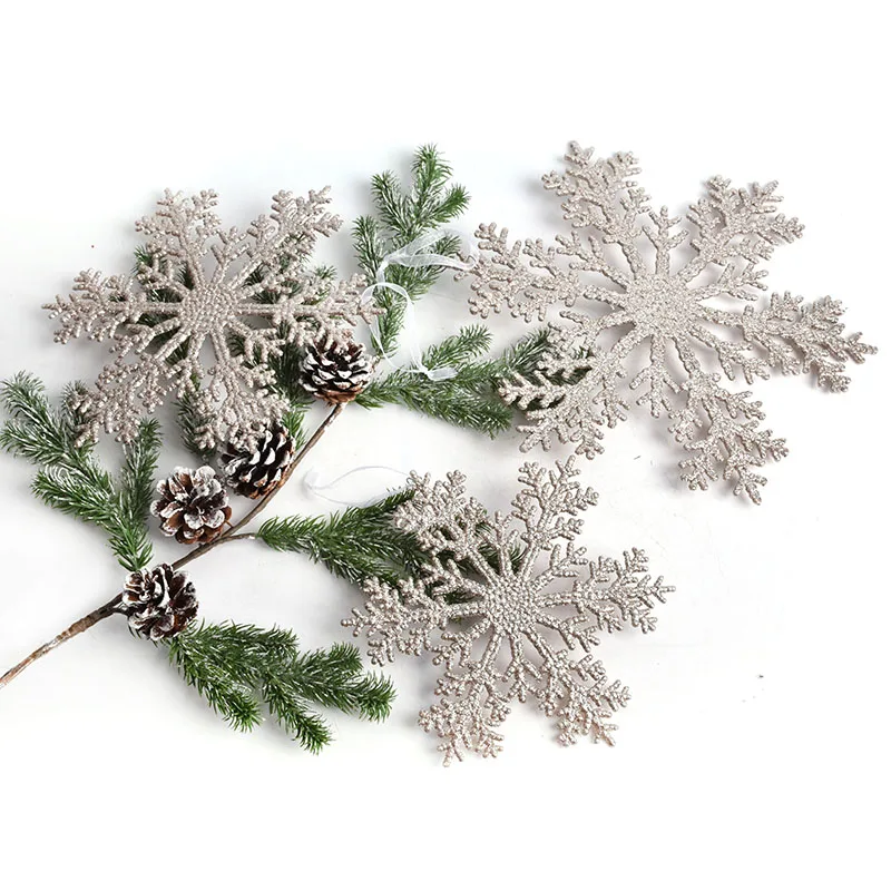 Holiday Decoration Pendant Christmas Ornaments 20-30CM Golden Snowflake Ornaments Shopping Mall Bar Decorations
Holiday Decoration Pendant Christmas Ornaments 20-30CM Golden Snowflake Ornaments Shopping Mall Bar Decorations