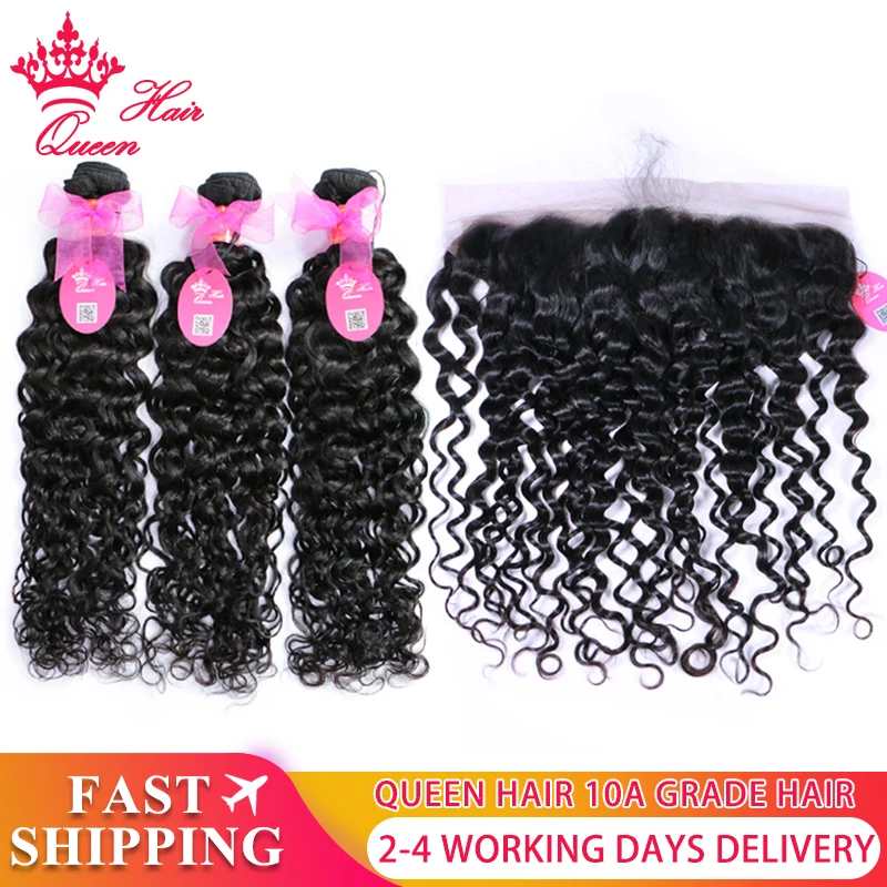 Queen Hair официального магазина Carter's бразильские волнистые кружевные передние