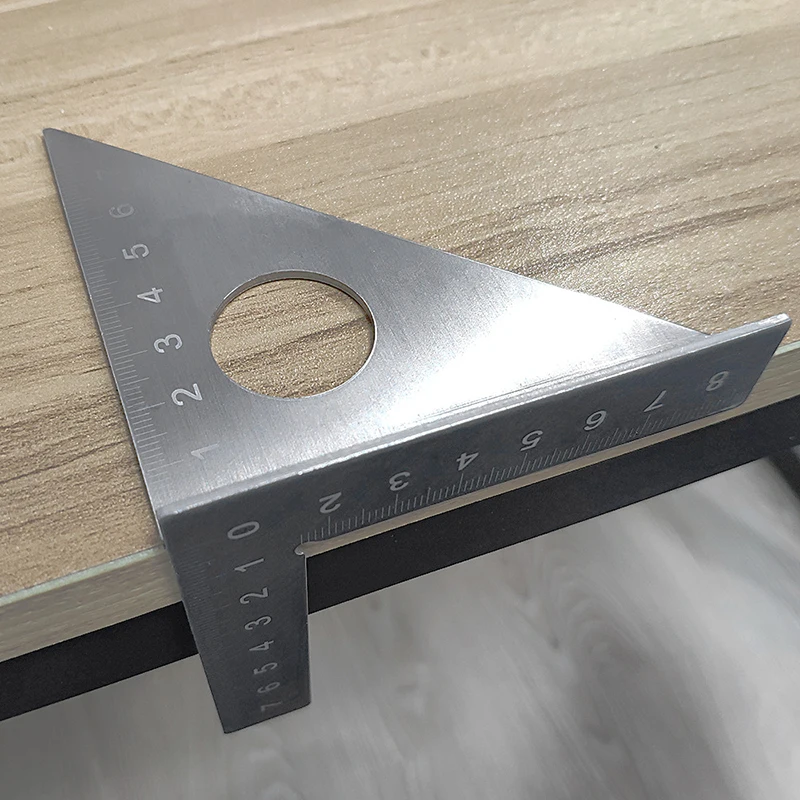 Multifunctional Stainless Woodworking Ruler Square Layout Miter Triangle Ruler 45 / 90 Degree Metric Gauge Measure Tools
Multifunctional Stainless Woodworking Ruler Square Layout Miter Triangle Ruler 45 / 90 Degree Metric Gauge Measure Tools