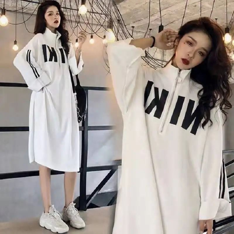 Plus Size Women's Spring And Summer Dress Loose Over The Knee Long Sweater Dress Trend Hot Sale Of The Season Clothes For Women
Plus Size Women's Spring And Summer Dress Loose Over The Knee Long Sweater Dress Trend Hot Sale Of The Season Clothes For Women