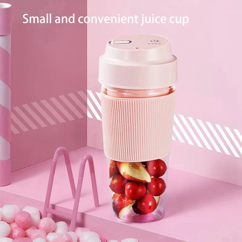 Portable Blender Fruit Juicer Cup Mini Cordless Personal Travel Mixer Smoothies Maker Stirring for Milk Shake 300Ml
Portable Blender Fruit Juicer Cup Mini Cordless Personal Travel Mixer Smoothies Maker Stirring for Milk Shake 300Ml