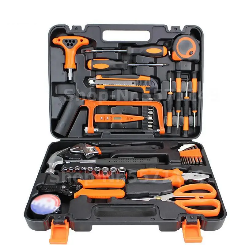 47 pcs/set Power Tools Kit Electric Drill Hand Tools Set Houshold Tool Case Plier Wrench Knife screwdriver
47 pcs/set Power Tools Kit Electric Drill Hand Tools Set Houshold Tool Case Plier Wrench Knife screwdriver