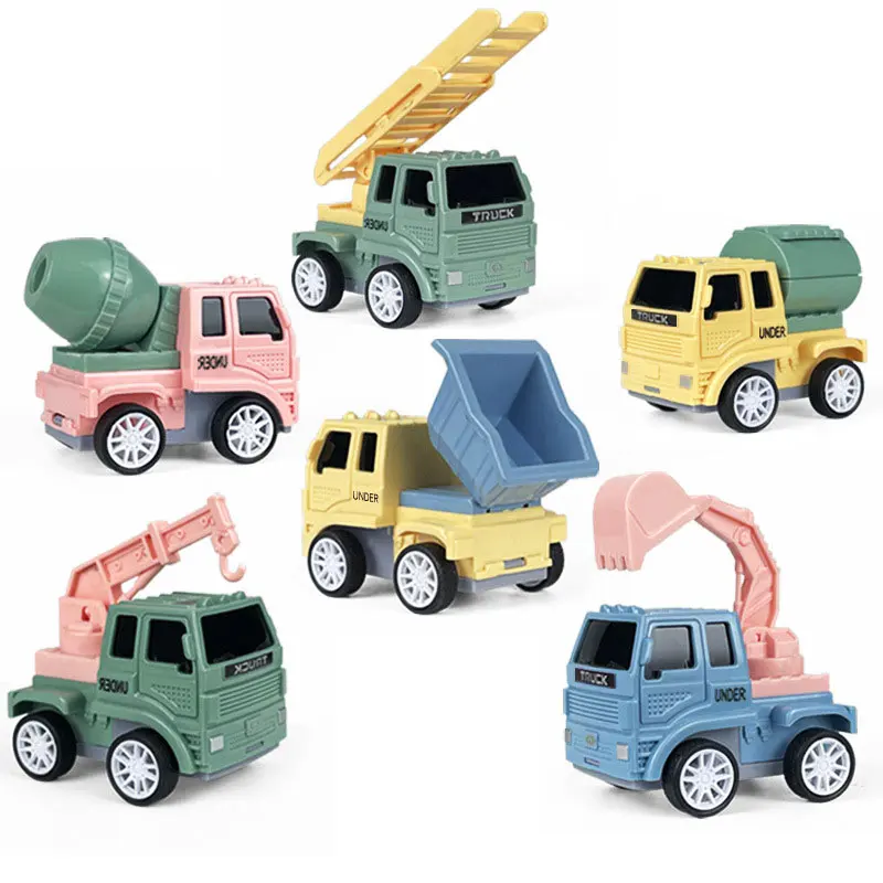 1pcs Lnertial Pull Back Car Boy Building Toy Engineering Truck Fire Truck ABS PC Plastic Material Kids Toys non-Remote Control
1pcs Lnertial Pull Back Car Boy Building Toy Engineering Truck Fire Truck ABS PC Plastic Material Kids Toys non-Remote Control