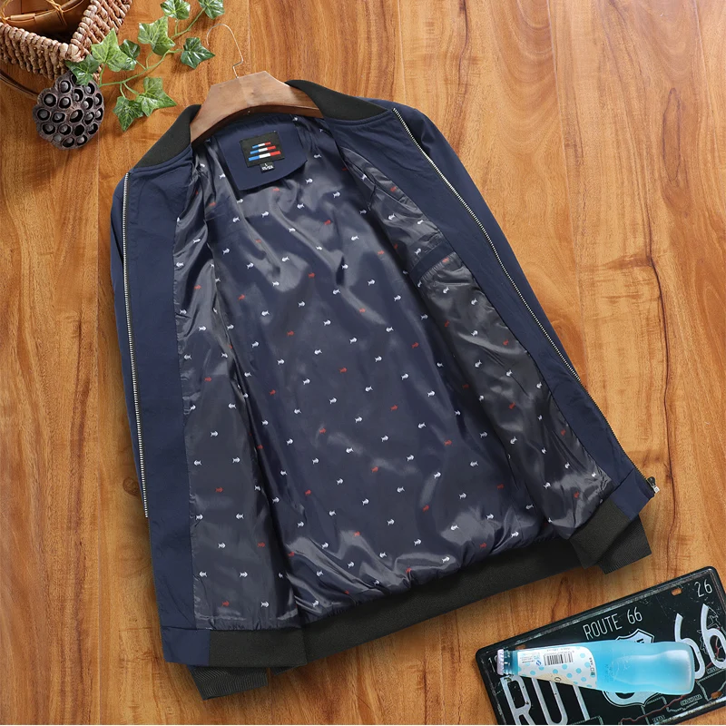 Casual Jacket Men Spring Thin Slim Solid Black Bomber Male Baseball Jacket Men Windbreaker Jaqueta Masculina
Casual Jacket Men Spring Thin Slim Solid Black Bomber Male Baseball Jacket Men Windbreaker Jaqueta Masculina