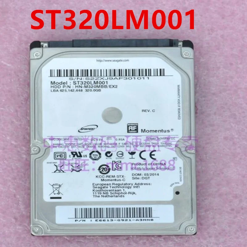 

95% New Original HDD For Samsung 320GB 2.5" 8MB SATA 5400RPM For Notebook HDD For ST320LM001