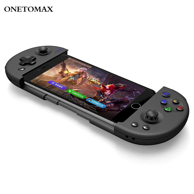 Bluetooth Wireless Gamepad Stretchable Game Controller For iPhone IOS Android Mobile Phone PC Tablet for PUBG Games Controller
Bluetooth Wireless Gamepad Stretchable Game Controller For iPhone IOS Android Mobile Phone PC Tablet for PUBG Games Controller