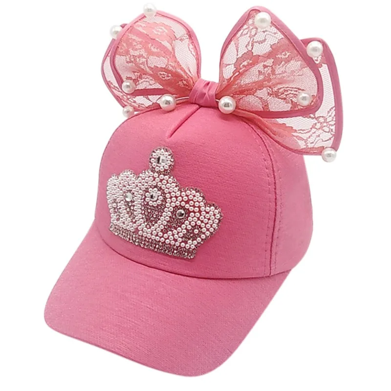 Summer Kids Casual Cute Cap 3-8T Fall Children Hat Bowknot Crown Girls Sunscreen Baseball Cap
Summer Kids Casual Cute Cap 3-8T Fall Children Hat Bowknot Crown Girls Sunscreen Baseball Cap