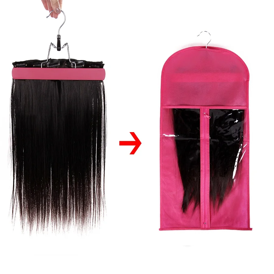 2pcs Dust Proof Protective Wig Storage Holder Hair Extensions Wigs Storage Bag With Wig Hanger
2pcs Dust Proof Protective Wig Storage Holder Hair Extensions Wigs Storage Bag With Wig Hanger