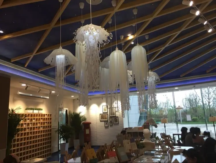 Modern Pvc Jellyfish Pendant Light For Living Room Restaurant Bedroom Bar Hanging Lighting Bed luminaria pendente
Modern Pvc Jellyfish Pendant Light For Living Room Restaurant Bedroom Bar Hanging Lighting Bed luminaria pendente