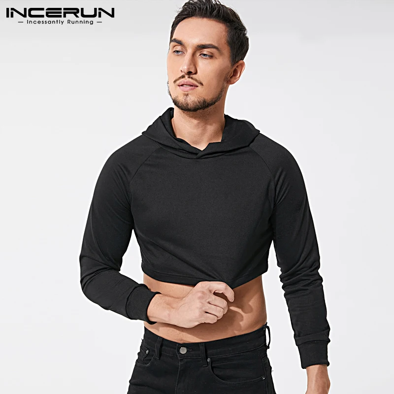 INCERUN American Style Men Loose Solid Hooded Long-sleeved Sweater Casual All-match Crop Tops 2021 Body Fit Fashion Hoodie S-5XL
INCERUN American Style Men Loose Solid Hooded Long-sleeved Sweater Casual All-match Crop Tops 2021 Body Fit Fashion Hoodie S-5XL