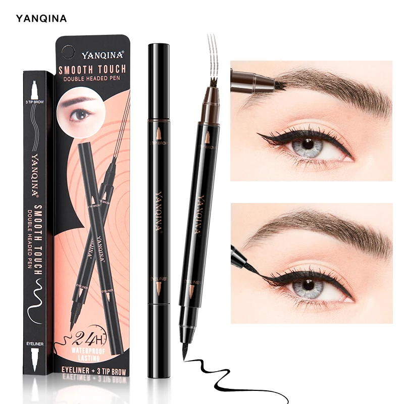New Professional Double Headed Eyebrow Pencil Black Brown Waterproof Natural Long Lasting Not Blooming Makeup Beauty Tool
New Professional Double Headed Eyebrow Pencil Black Brown Waterproof Natural Long Lasting Not Blooming Makeup Beauty Tool