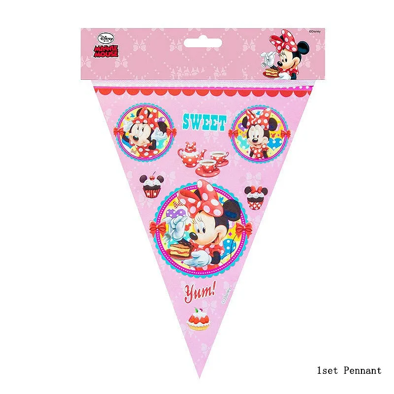 Disney Minnie Mouse Party Decoration Disposable Tableware Set Plates Cups Straws Kids Girls Birthday Party Decorations Supplies
Disney Minnie Mouse Party Decoration Disposable Tableware Set Plates Cups Straws Kids Girls Birthday Party Decorations Supplies