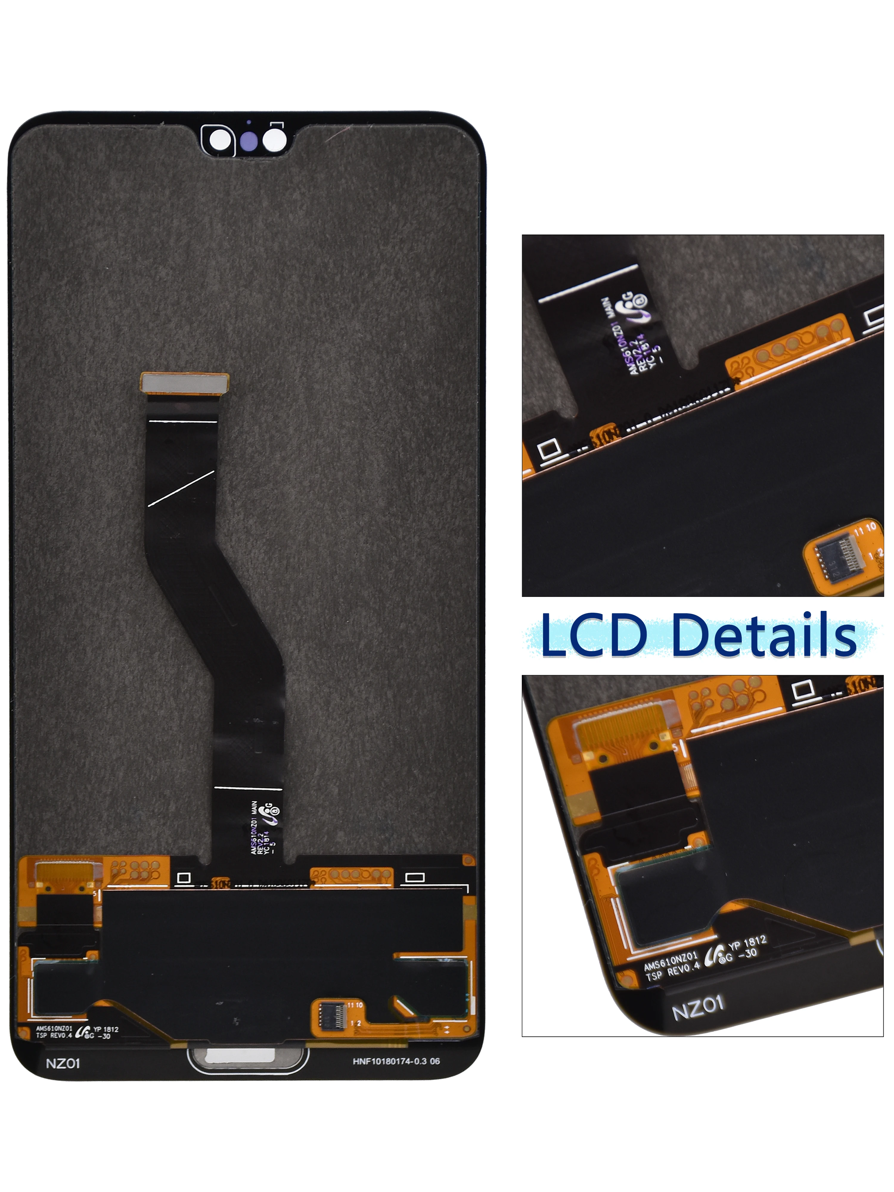 AMOLED Display For Huawei P20 Pro LCD Touch Screen Digitizer Assembly CLT-L09 -L29 -AL01 Repair Parts With Frame+Fingerprint
AMOLED Display For Huawei P20 Pro LCD Touch Screen Digitizer Assembly CLT-L09 -L29 -AL01 Repair Parts With Frame+Fingerprint