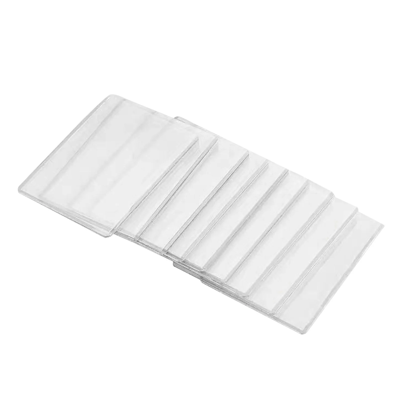 25 Pieces Trading Card Sleeves 3X4 Inch Clear Plastic Trading Card Holder Protective Sleeves Card Case Top Loaders For Baseball
25 Pieces Trading Card Sleeves 3X4 Inch Clear Plastic Trading Card Holder Protective Sleeves Card Case Top Loaders For Baseball