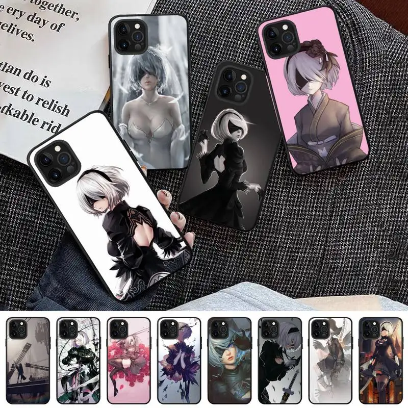 NieR Automata Phone Case For iPhone 13 Pro Max 12 Mini 11 SE 2020 6 6S 7 8 Plus XS X XR Soft Cases Silicone Cover
NieR Automata Phone Case For iPhone 13 Pro Max 12 Mini 11 SE 2020 6 6S 7 8 Plus XS X XR Soft Cases Silicone Cover