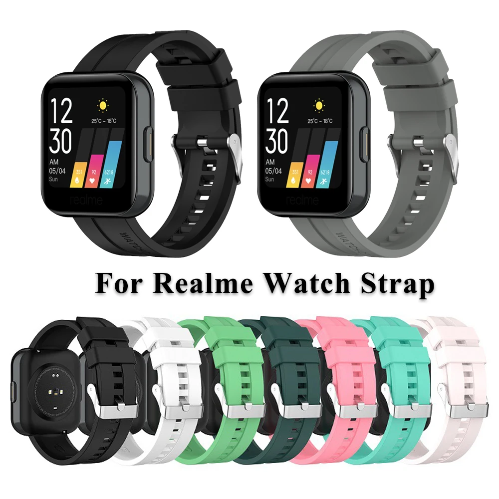 Silicone Band For Realme Watch Strap Bracelet Replacement Belt Wristband correa For Realme Smart Watch Accessories
Silicone Band For Realme Watch Strap Bracelet Replacement Belt Wristband correa For Realme Smart Watch Accessories